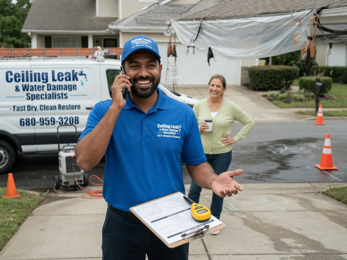 Ceiling Leak Cleanup Bausman, PA FAQs